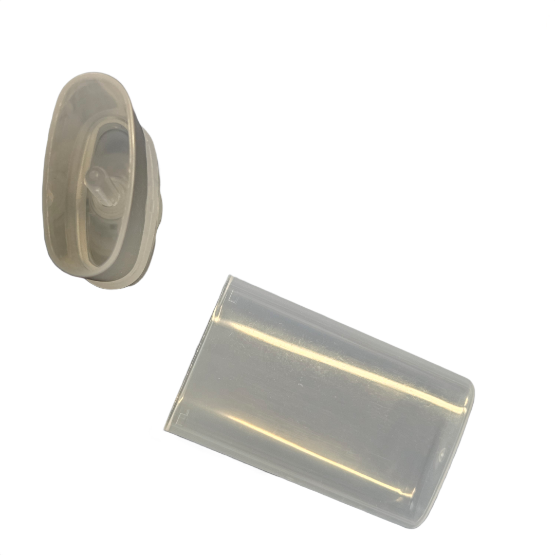 Clear Deodorant Tube Empty Twist-Up Container for DIY Balm and Natural Stick Making 50ml (Refillable)
