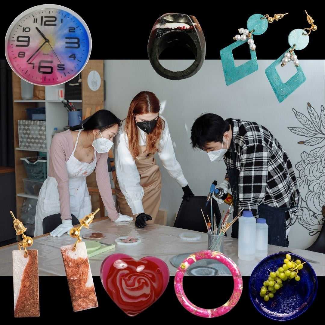 Eco Resin Casting Powder Blend with Water Demould in 30 minutes