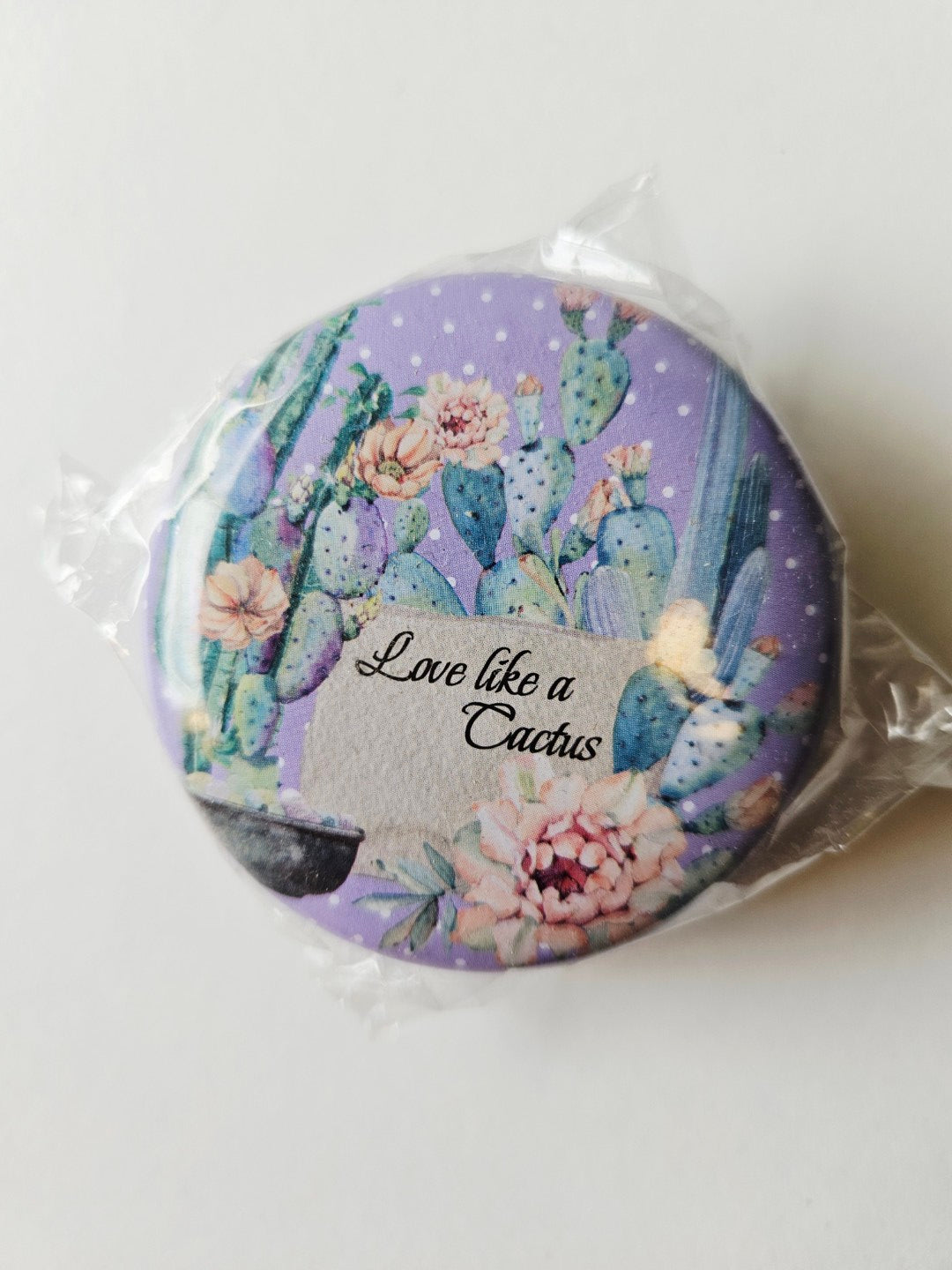 Floral Tin Lipstick / Lip Balm / shaving soap Pots