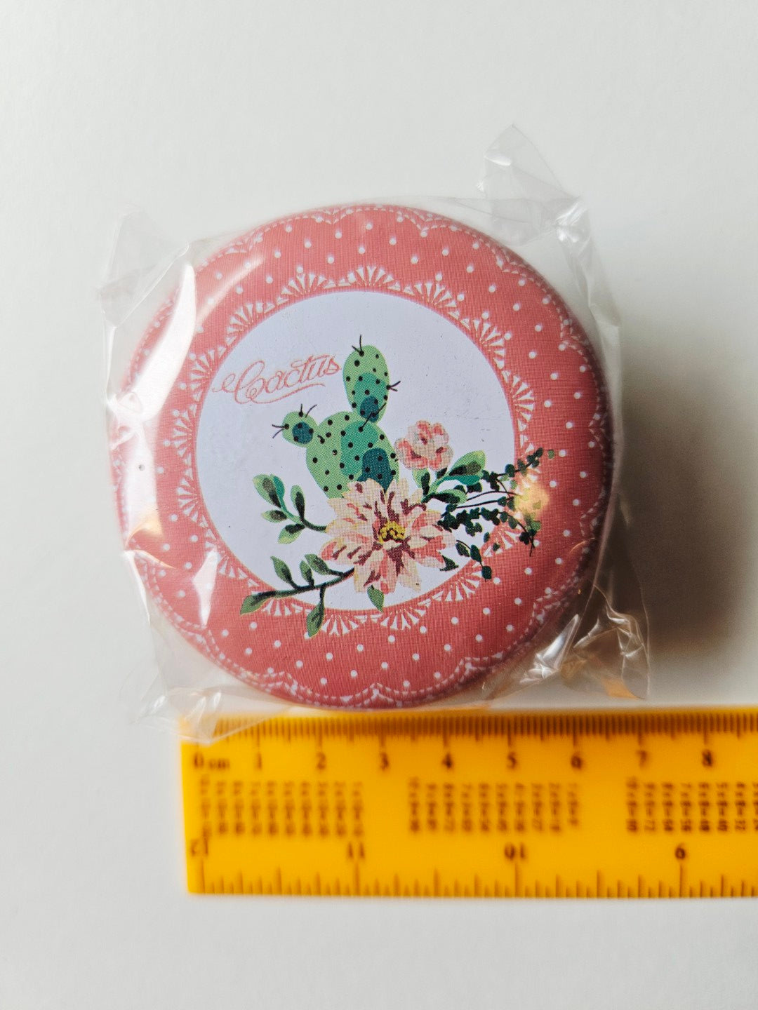 Floral Tin Lipstick / Lip Balm / shaving soap Pots