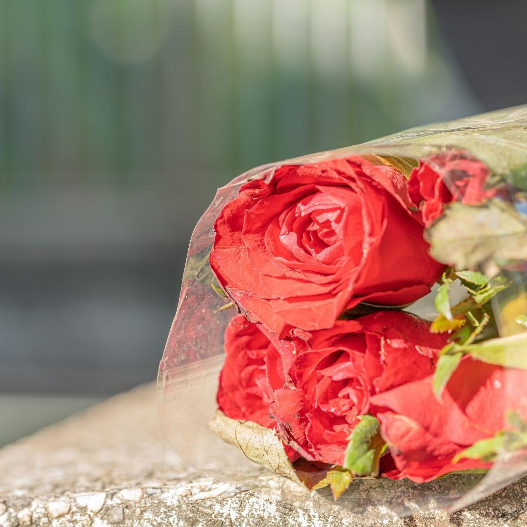 Florist Clear Sleeves - Clear Cello Sleeve V Shape