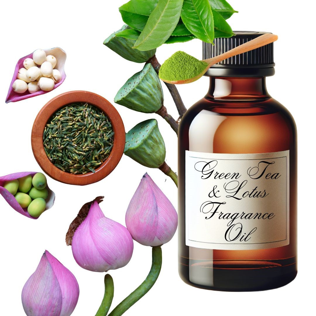 Green Tea and Lotus Fragrant Oil