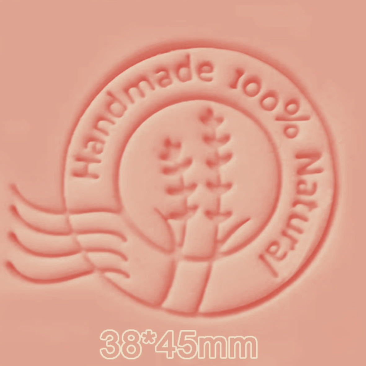 Handmade 100% Natural Seal Soap Stamp High Quality Resin Clean Images Stamping