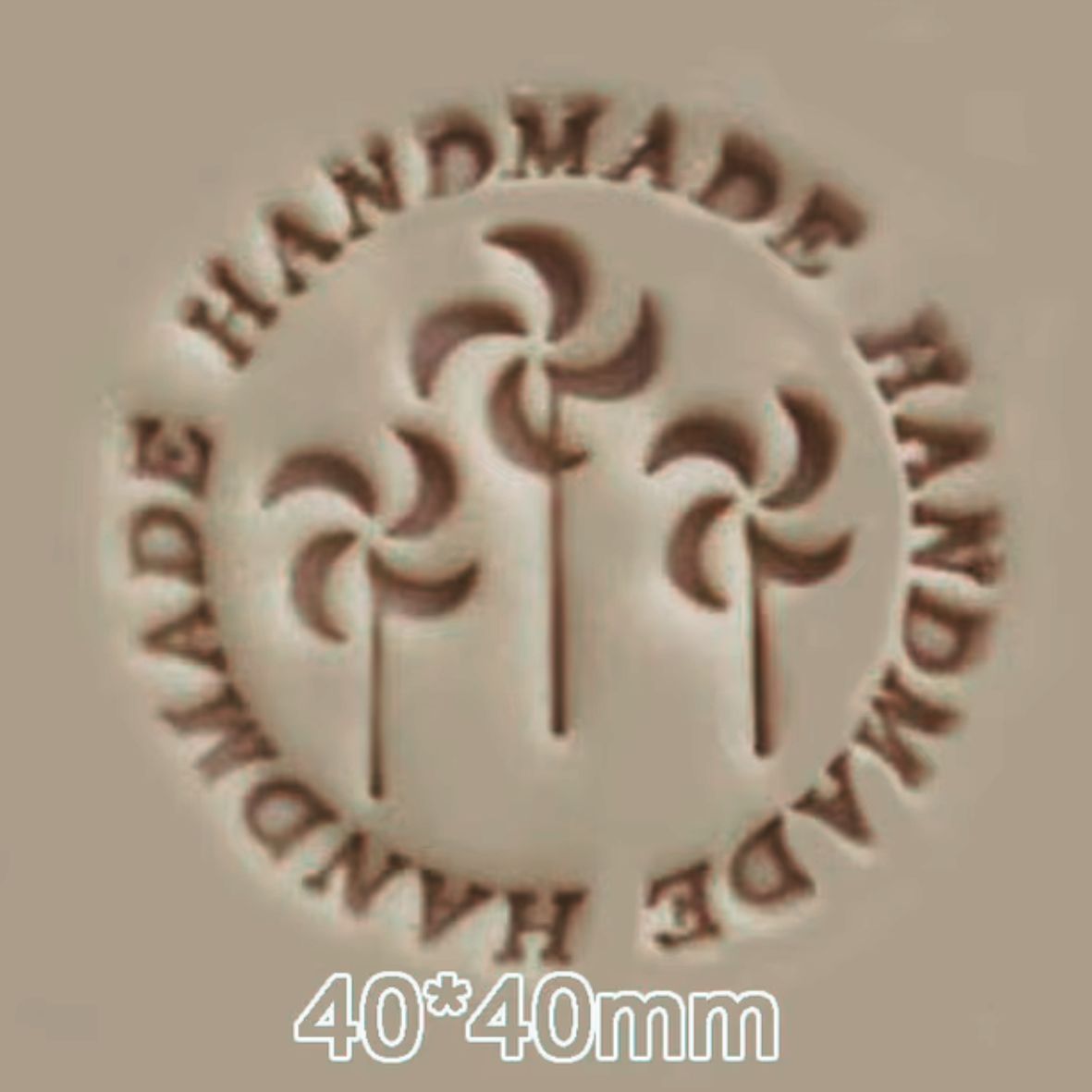 Handmade Whirly Soap Stamp High Quality Resin Clean Images Stamping