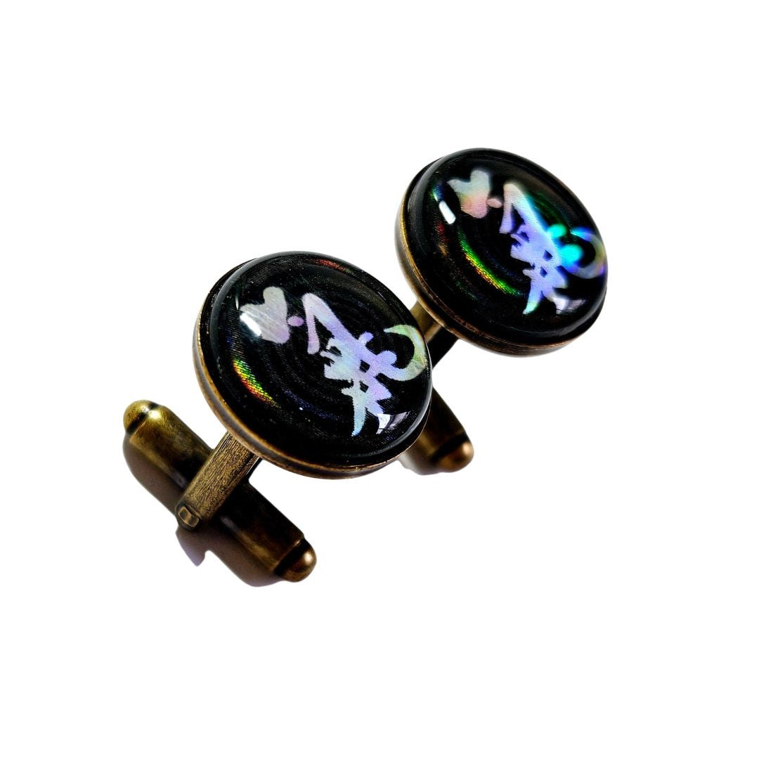 Harmonic Energy Disc Cufflinks