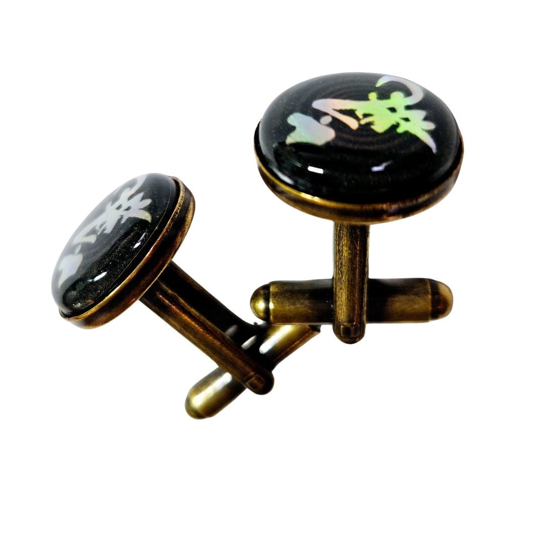 Harmonic Energy Disc Cufflinks