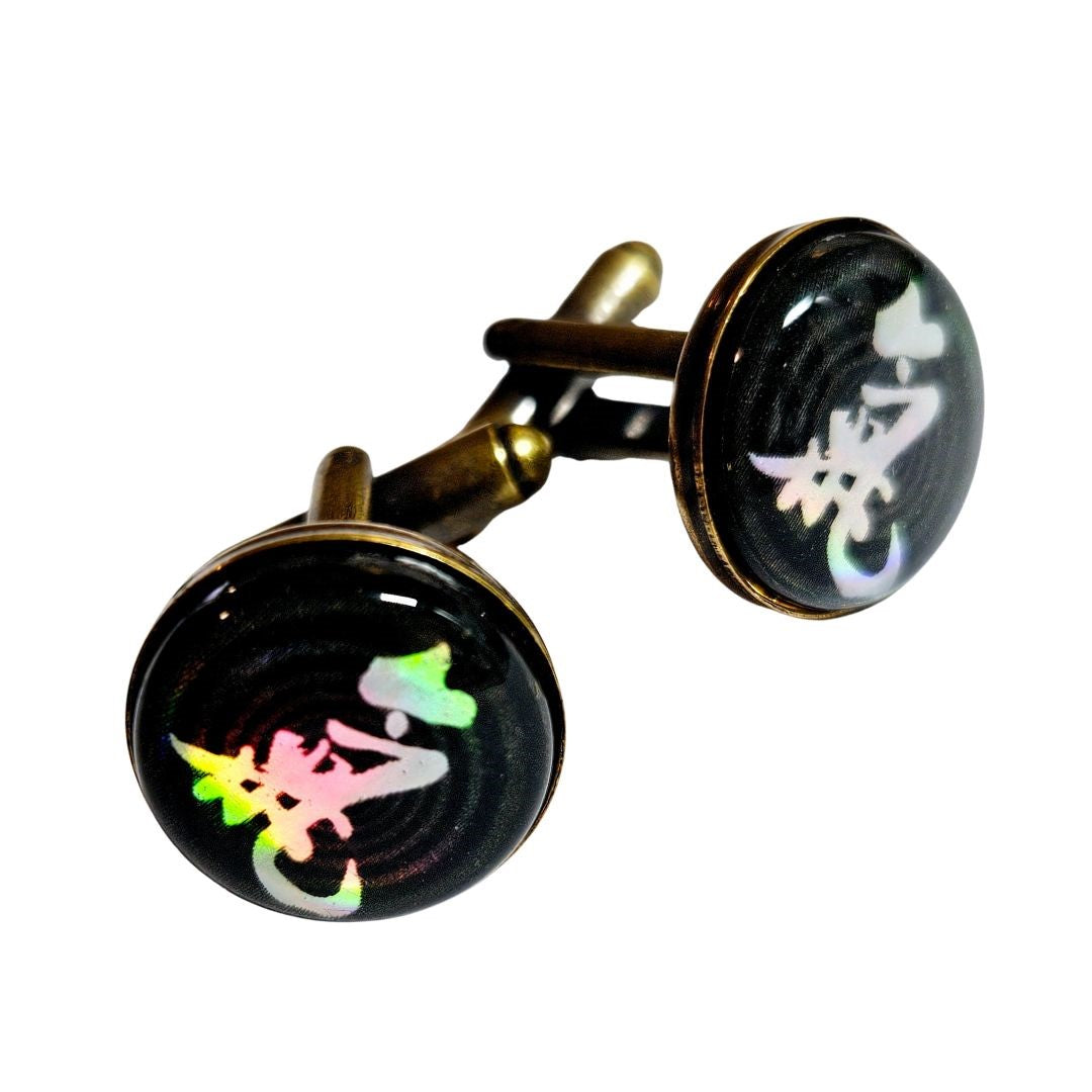 Harmonic Energy Disc Cufflinks