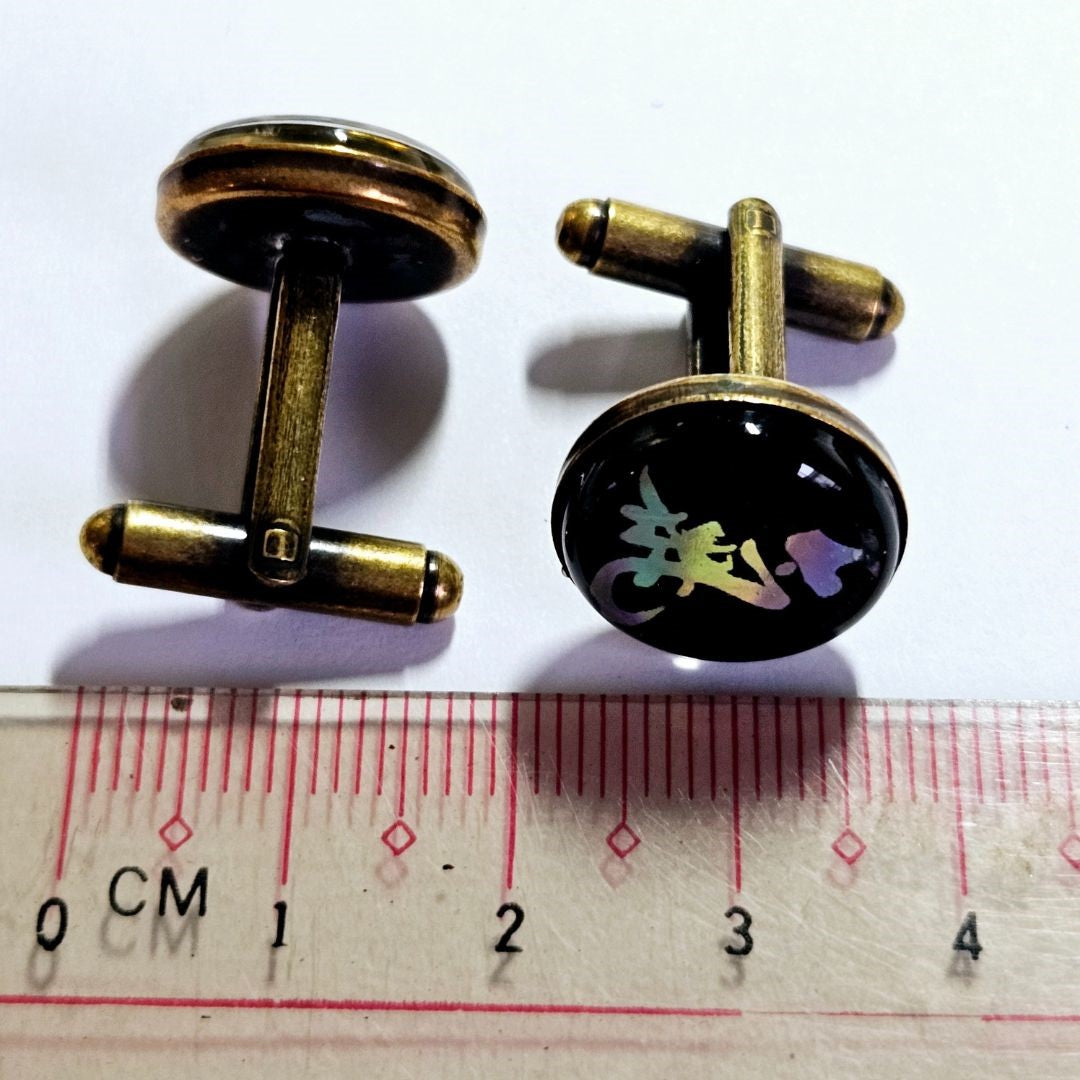 Harmonic Energy Disc Cufflinks