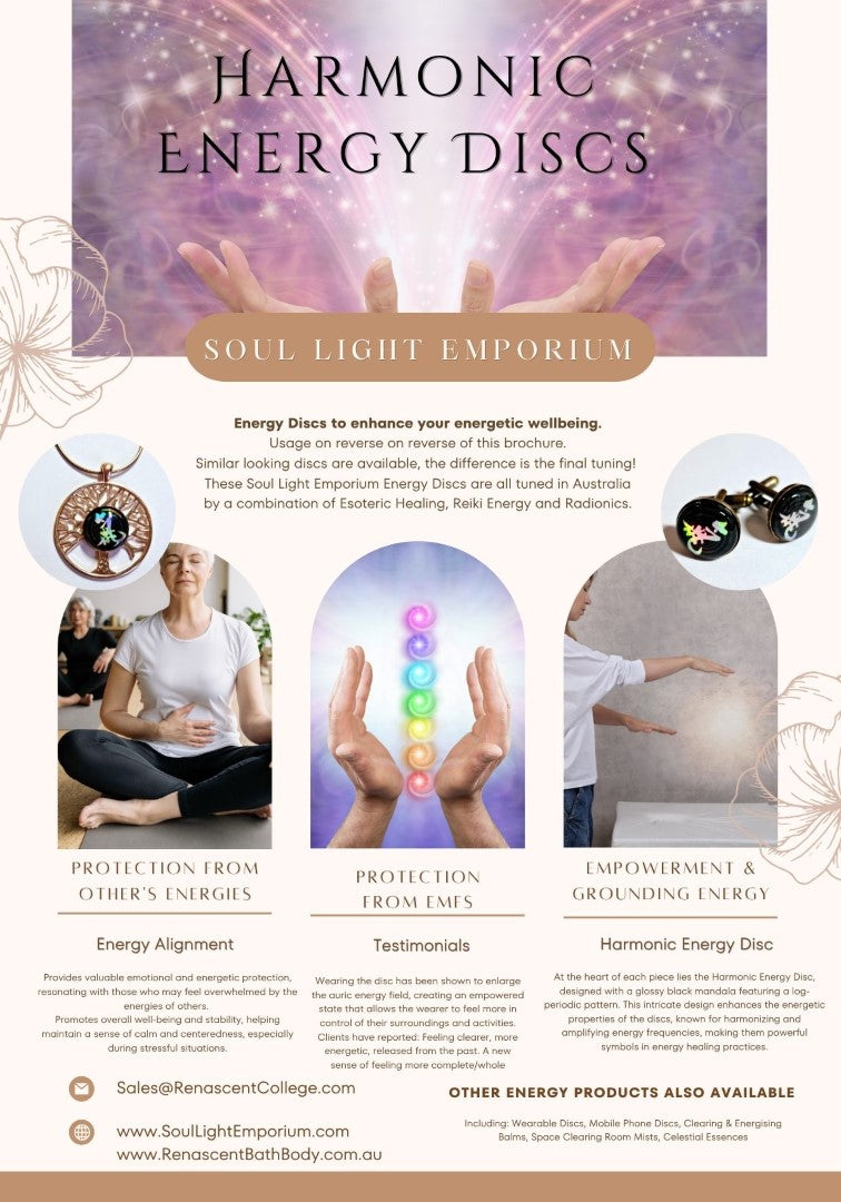 Harmonic Energy Disc Tree of Life Pendant