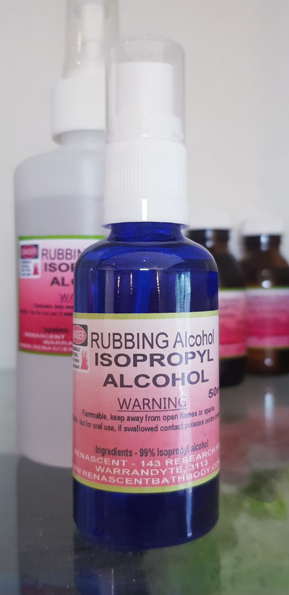 Isopropyl Alcohol 99.9% or 70% Proof Soap Making Hand Sanitiser Cleaning Solvent