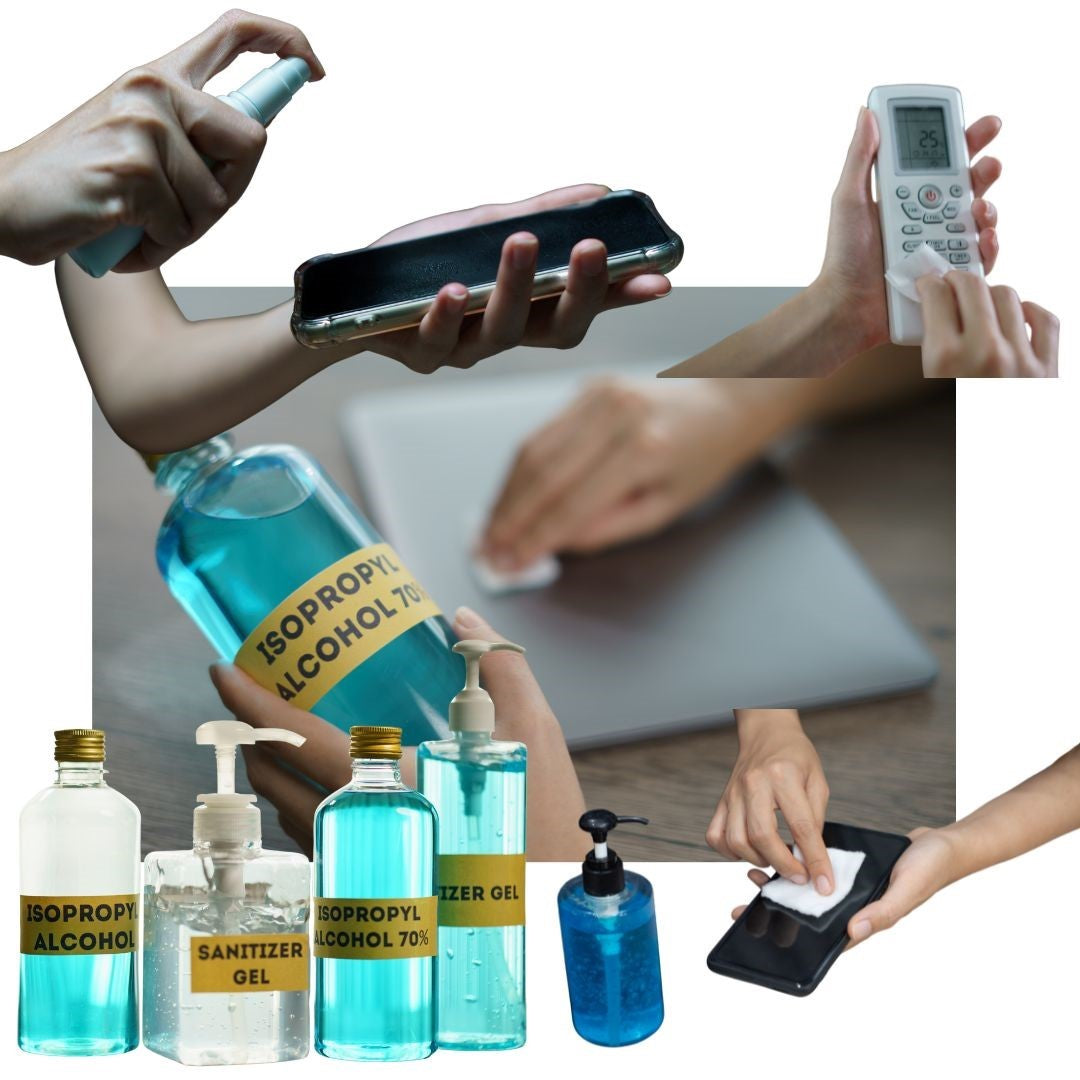 Isopropyl Alcohol 99.9% or 70% Proof Soap Making Hand Sanitiser Cleaning Solvent