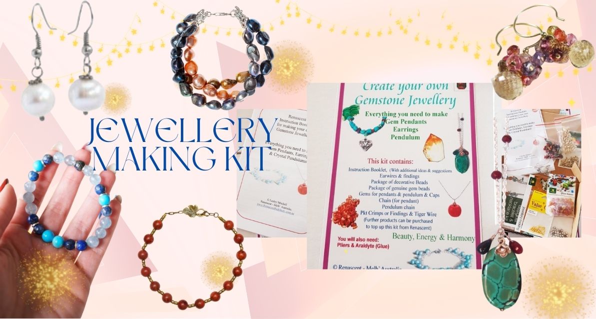 Jewellery Making Kit - Gems Crystals