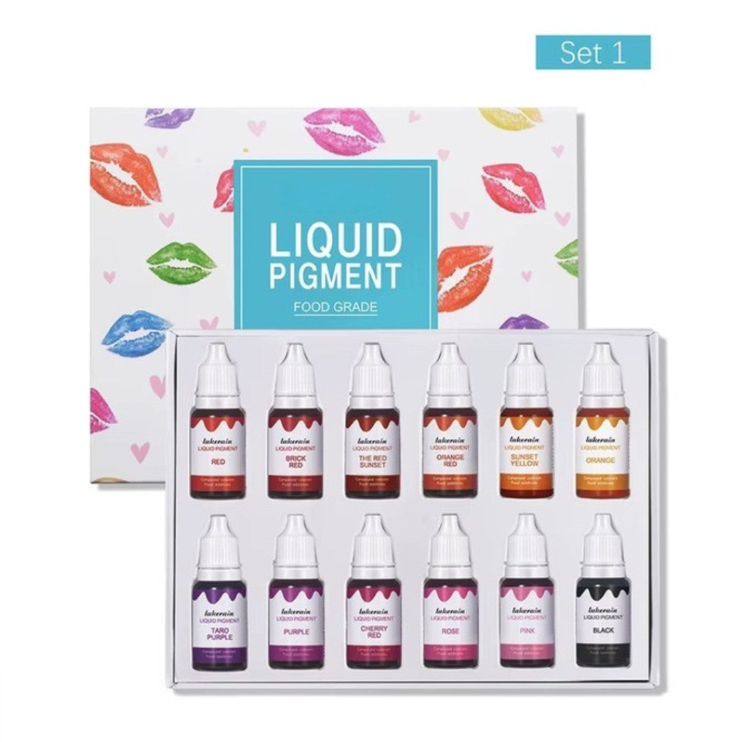 Lip Gloss Pigment Colour - You Choose Variety: Food Grade, Cosmetic