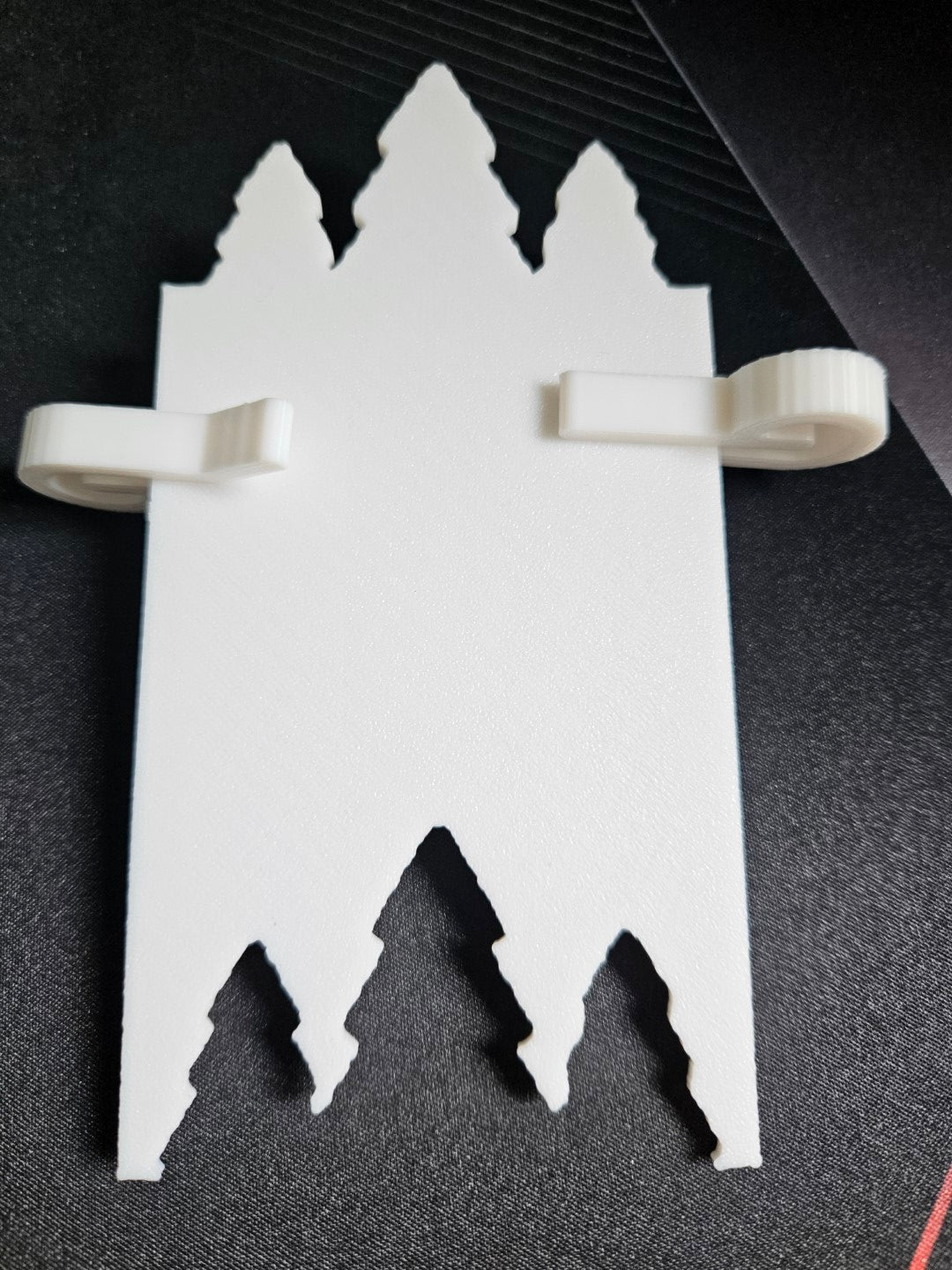 Forest Trees Reversable Soap Scraper Tool + Clips