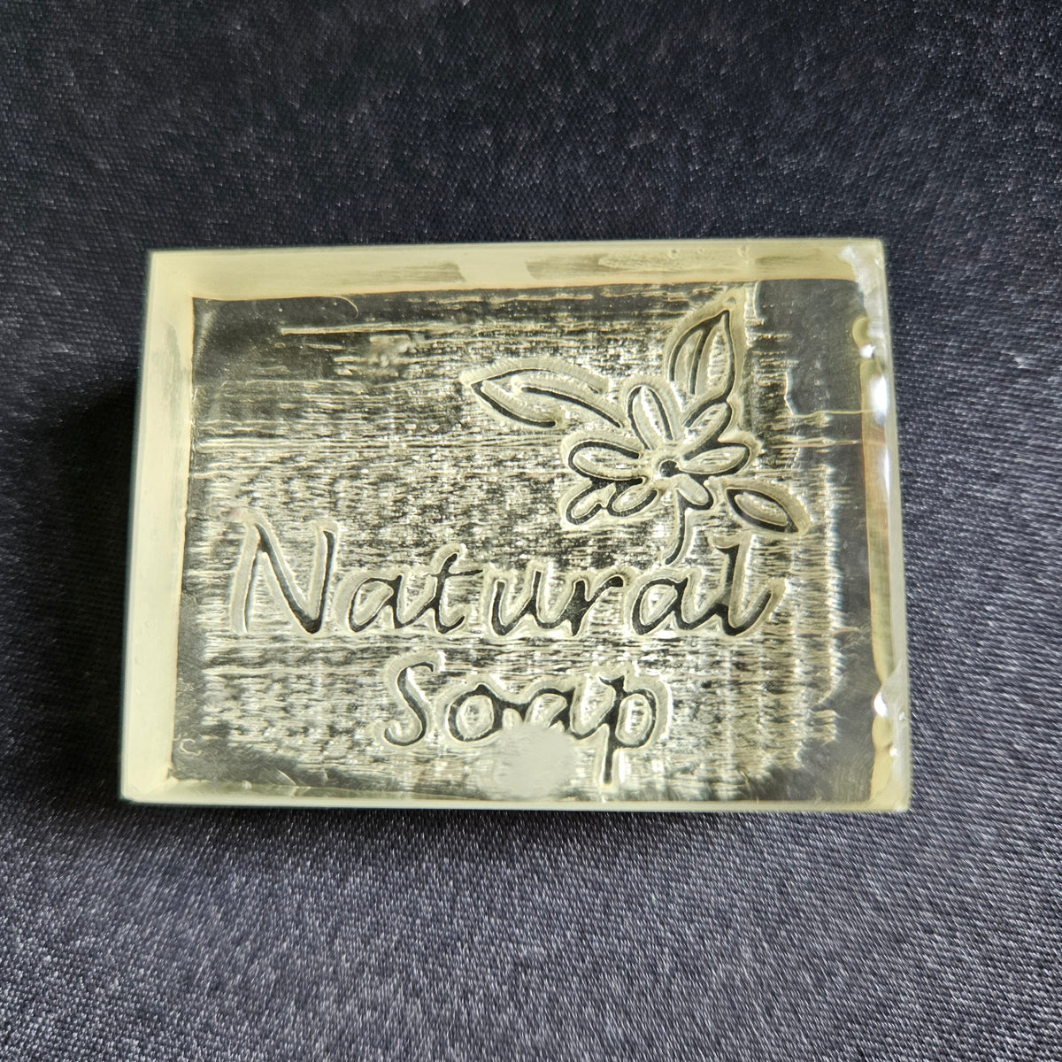 Natural Soap Flower Soap Stamp