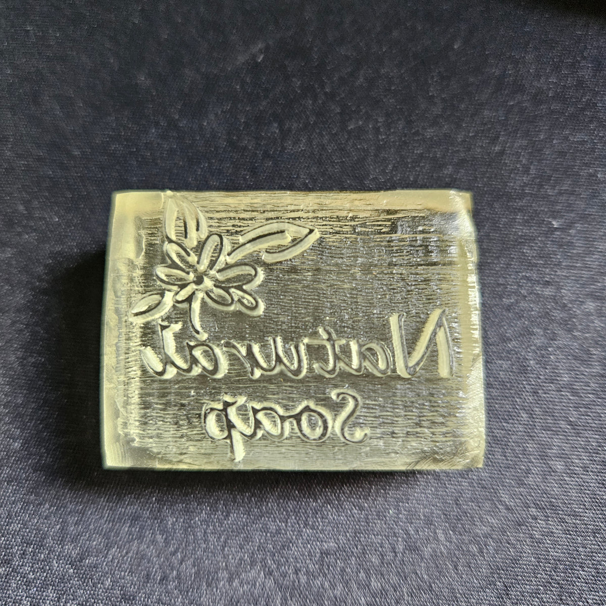 Natural Soap Flower Soap Stamp