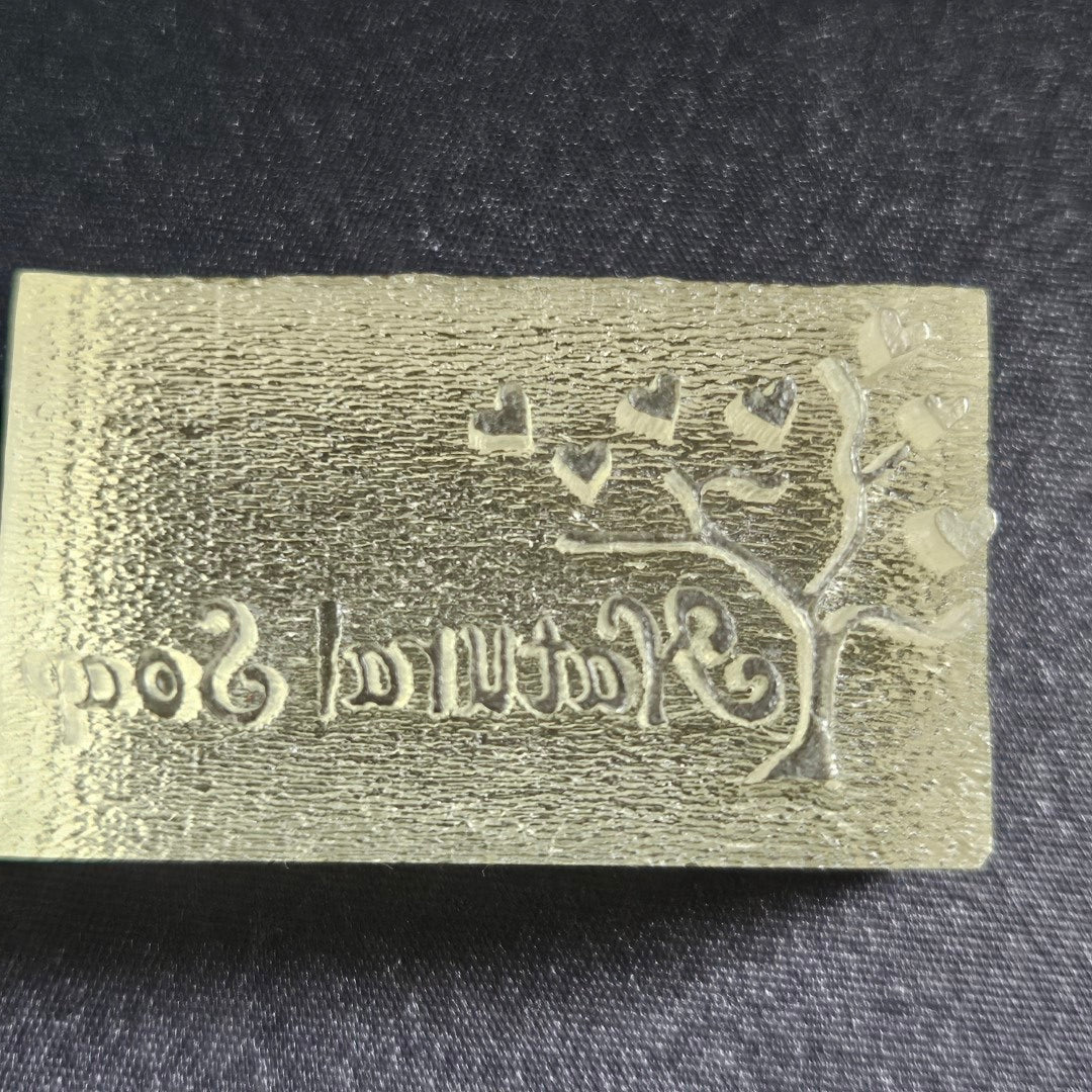 Natural Soap Love Heart Tree Stamp