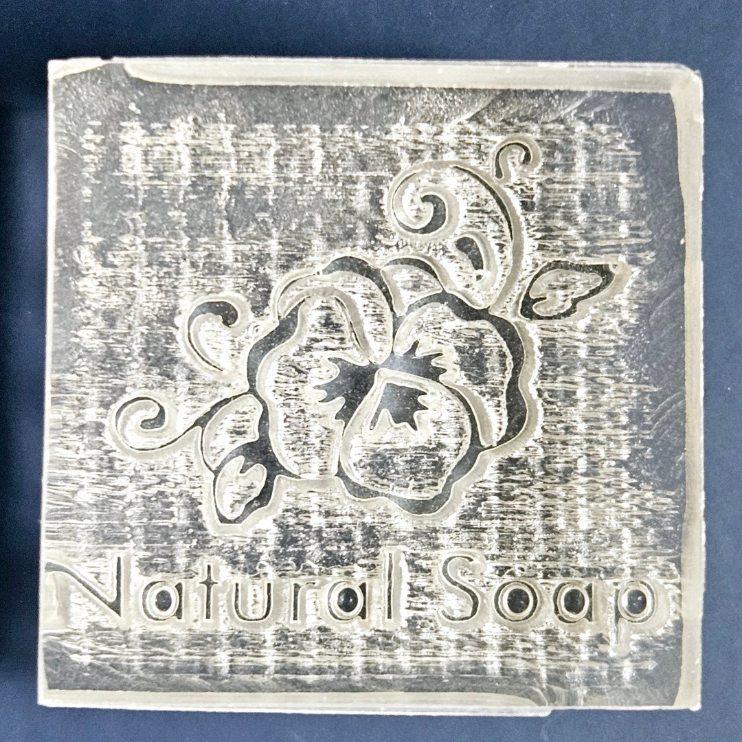 Natural Soap Carnation Soap Stamp