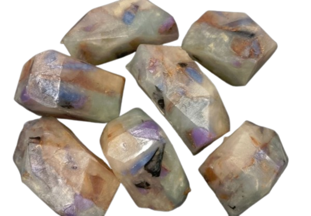 Opal Specimen Soap Bar Large Size bar (WS available) Gift Boxed + Stand