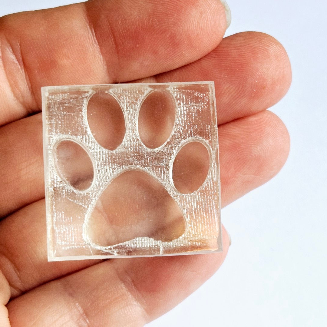 Paw Print Soap Stamp Pet/ Cat / Dog