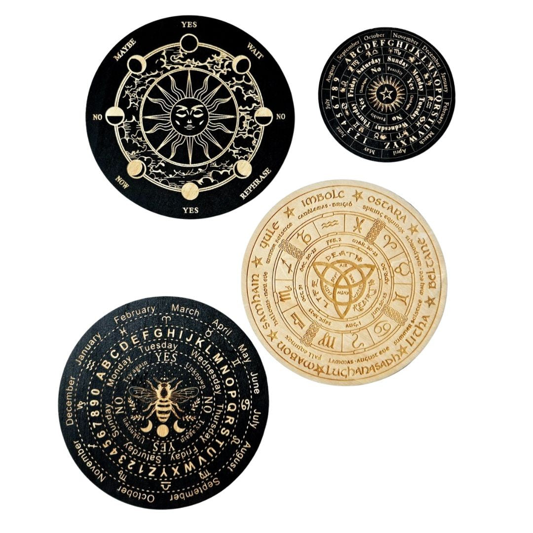 Pendulum Wheel - 4 Varieties Delve into Your Subconscious, Gain Clarity