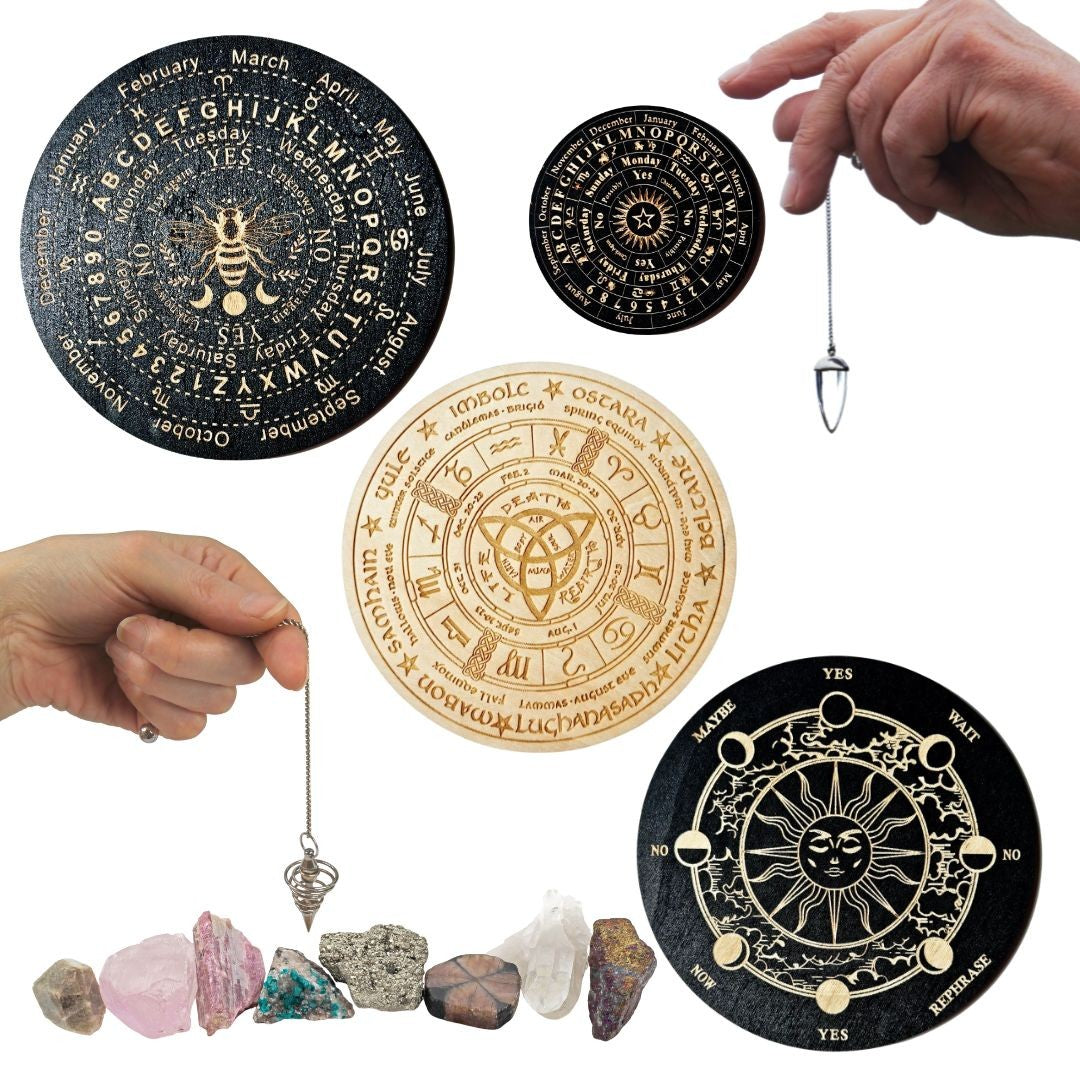 Pendulum Wheel - 4 Varieties Delve into Your Subconscious, Gain Clarity