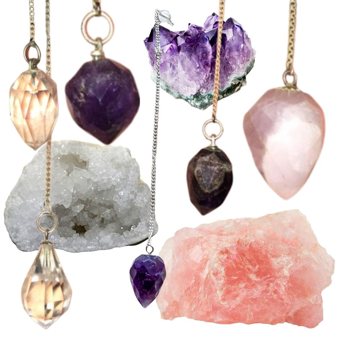 Faceted Gemstone Pendulum