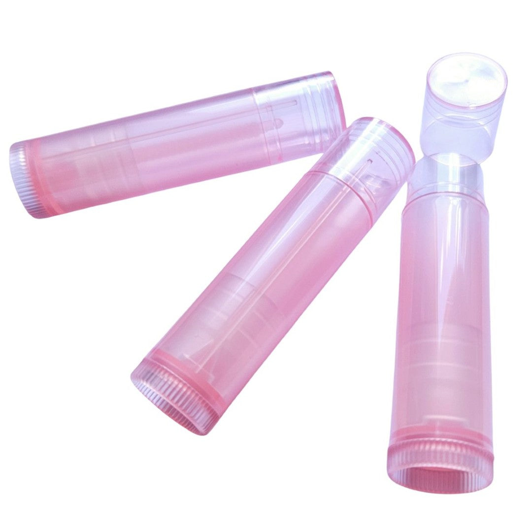 Pink Twist-Up Lip Stick / Balm Tubes