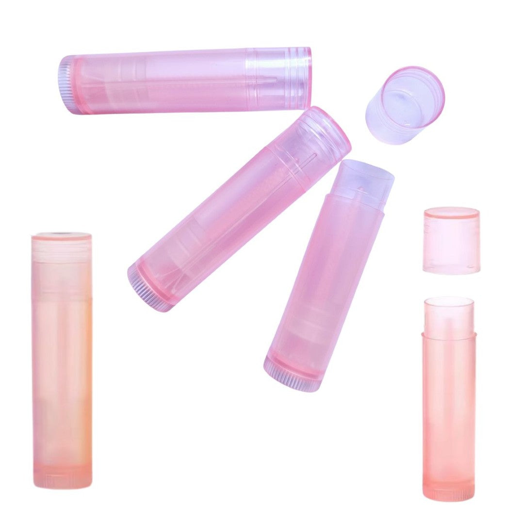 Pink Twist-Up Lip Stick / Balm Tubes