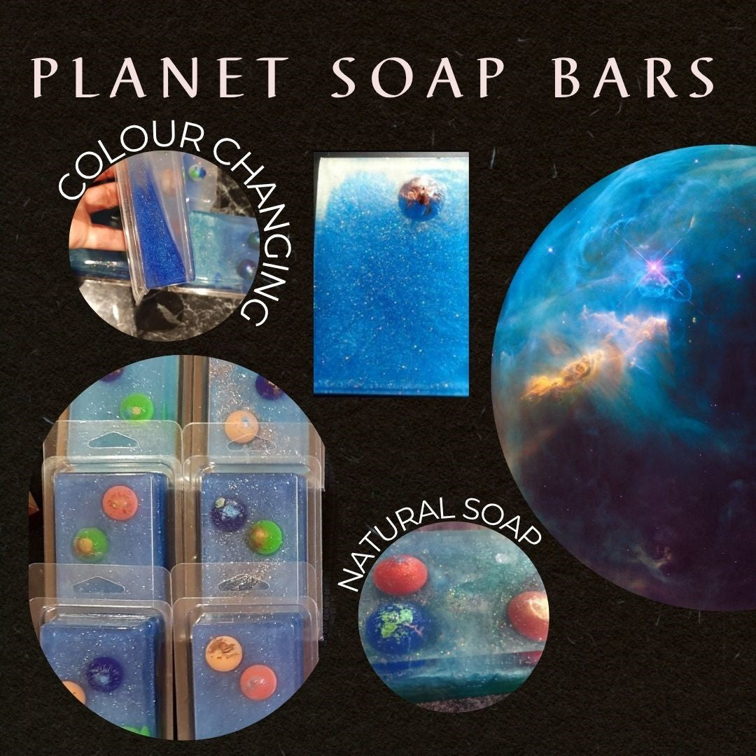 Planet Galaxy Soap Bar (WS available) World Gift Boxed