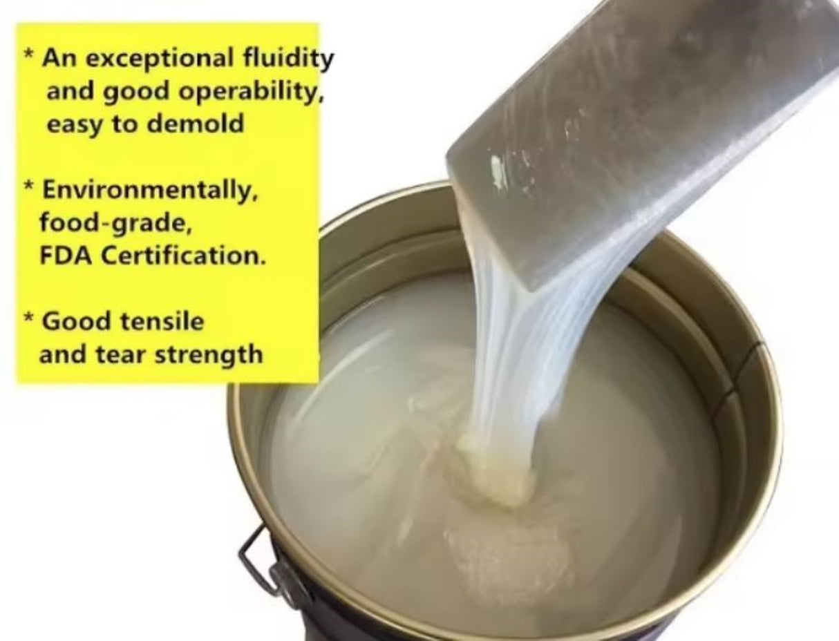 Silicone rubber liquid for mould making