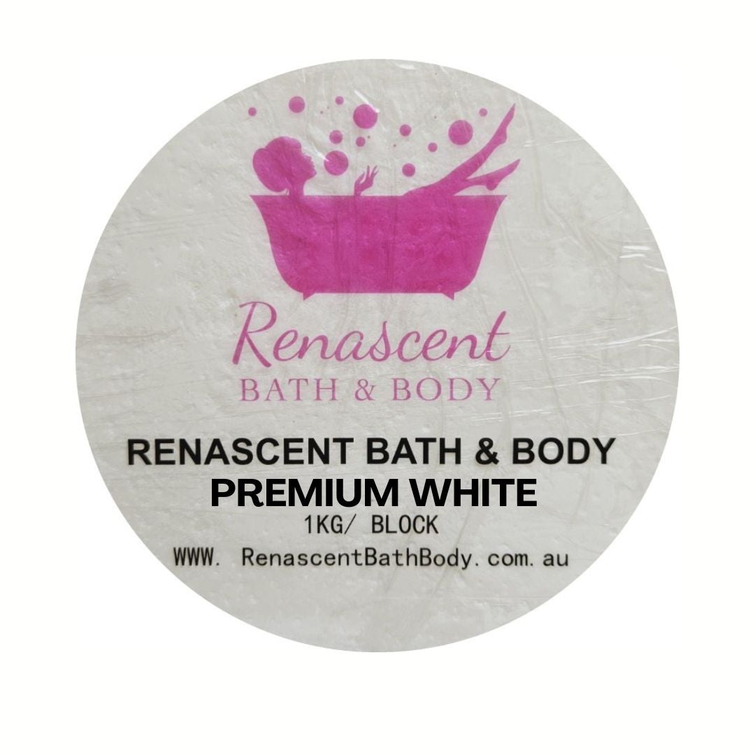 Premium WHITE MP Melt & Pour Soap Base *New formula*