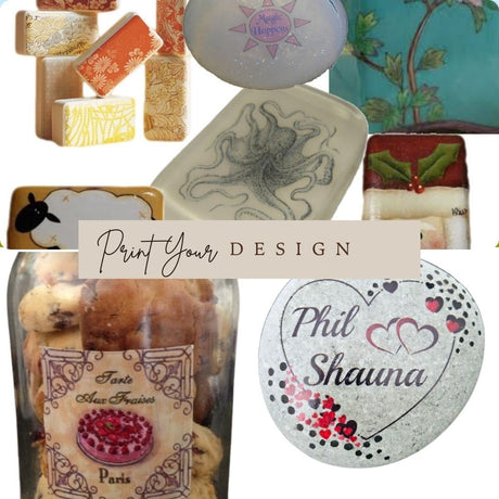 Your Design / Logo Pre Printed Water Slide Decal/ Dissolving/Tattoo Paper