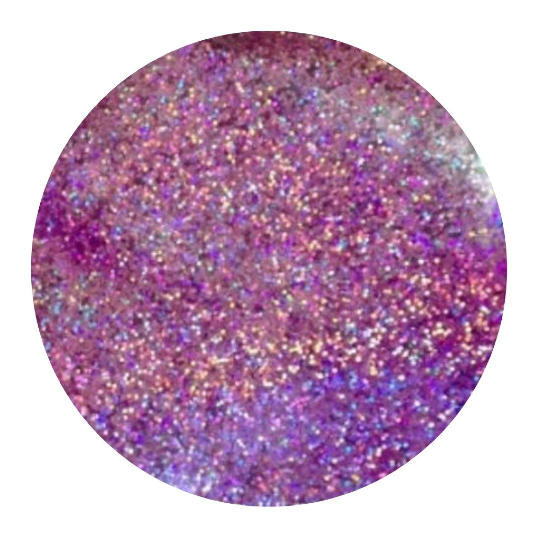 PURPLE HOLOGRAPHIC Cosmetic Grade Glitter Powder Superfine Extra Fine Soap Candle Nail Art
