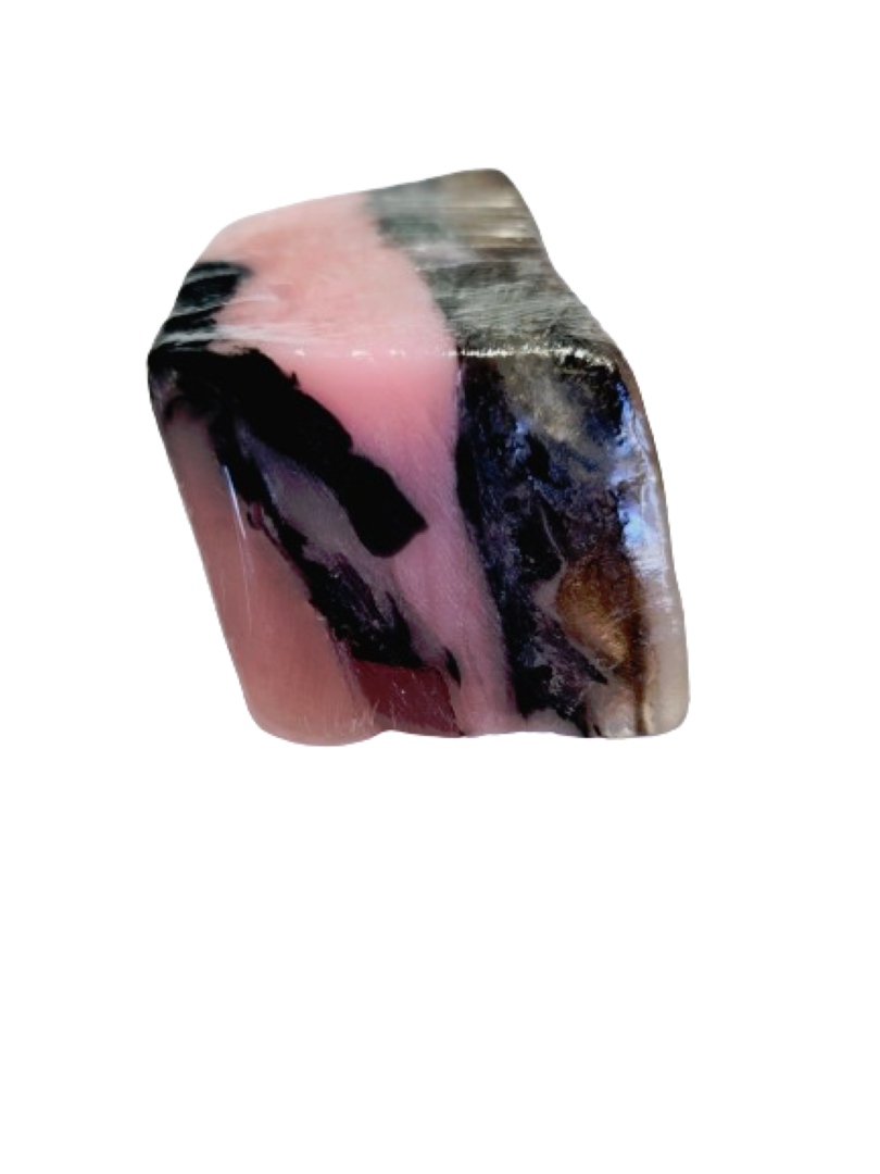 Rhodonite Specimen Soap Bar Large Size bar (WS available) Gift Boxed + Stand