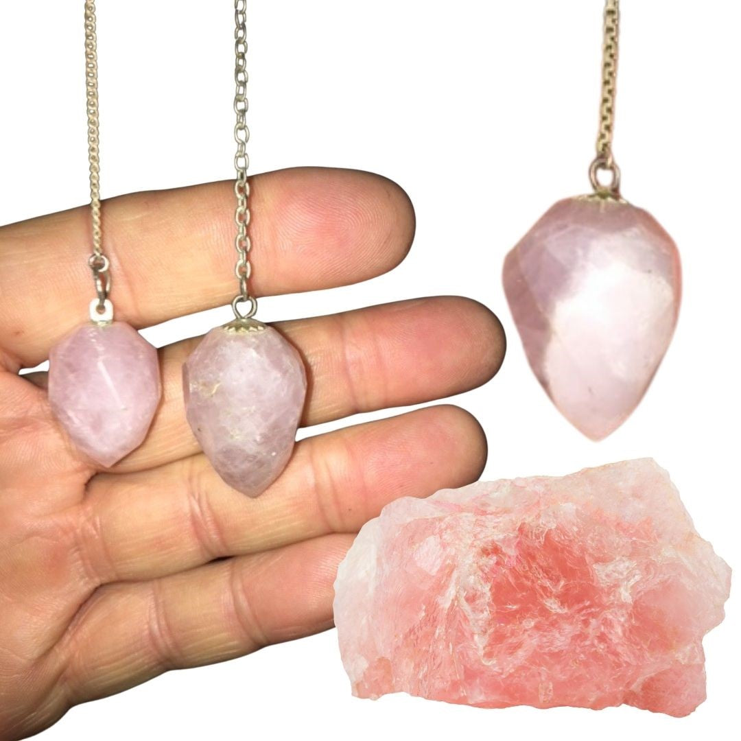 Faceted Gemstone Pendulum