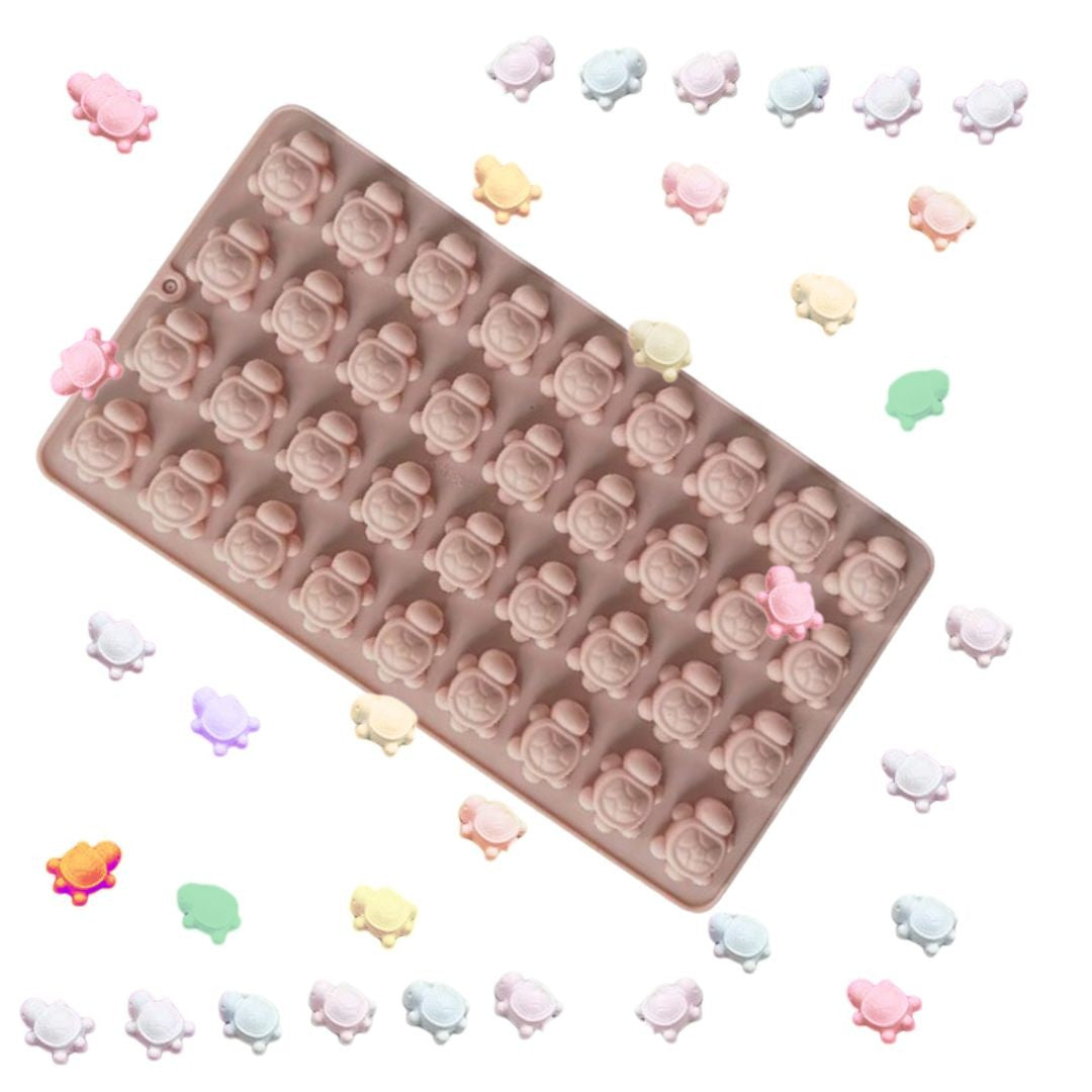 Turtle Mini (36) Silicone Mould Super Cute Food Grade
