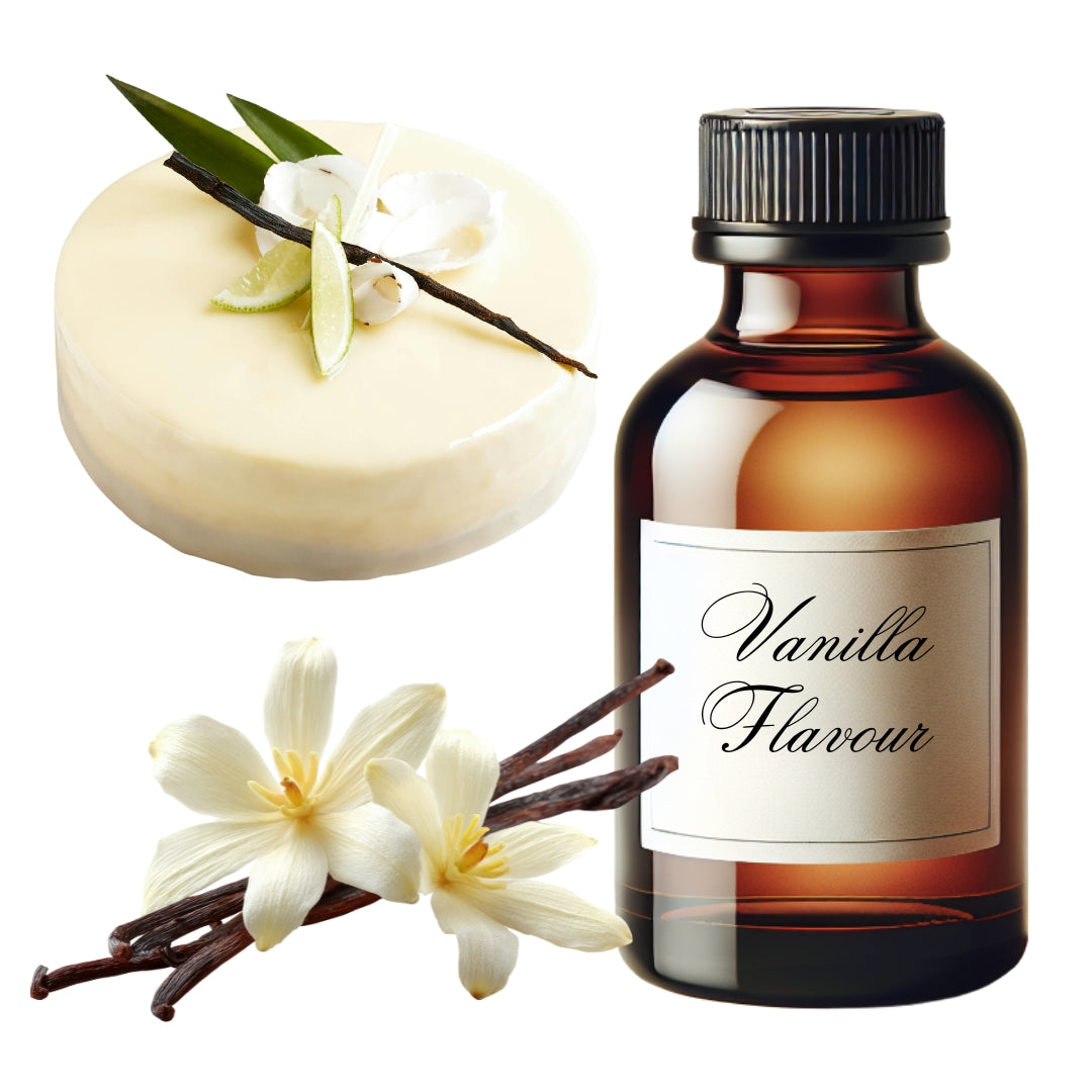 Vanilla Flavour Flavoured Essence (Water Based)