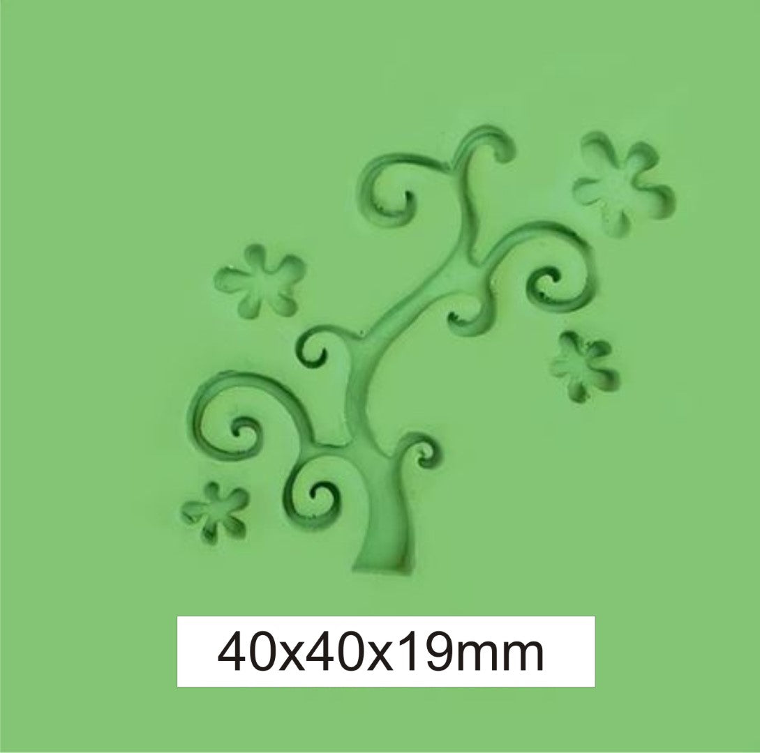 Whimsy Tree Acryllic Soap Stamp