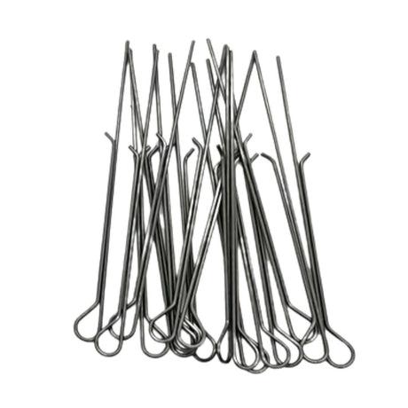 10Pcs 11cm Metal Candle Wick Holders Clip Stainless Steel for Candle Making Centering Device Tools