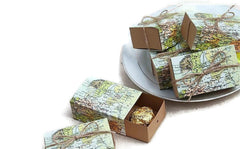 SUPER SPECIAL 50% OFF World Cardboard Rectangle Box with Slide on Lid