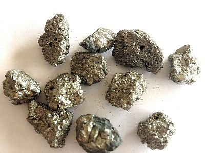 Pyrite Mineral Specimen Clusters Tiny