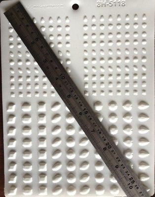 Jewel, Gemstone Mould: 2 Sizes