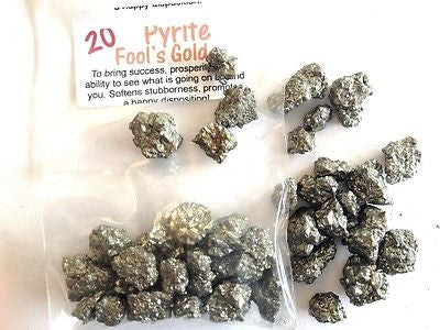Pyrite Mineral Specimen Clusters Tiny