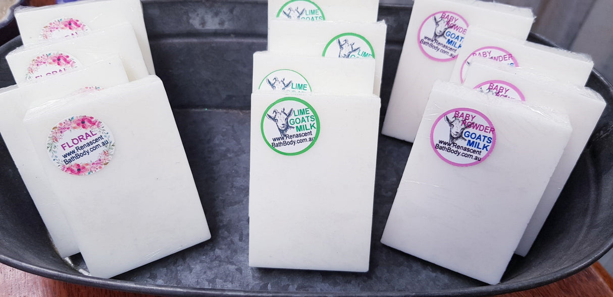 Goats Milk Sweet Lime Soap Cleansing Bar (WS Available)