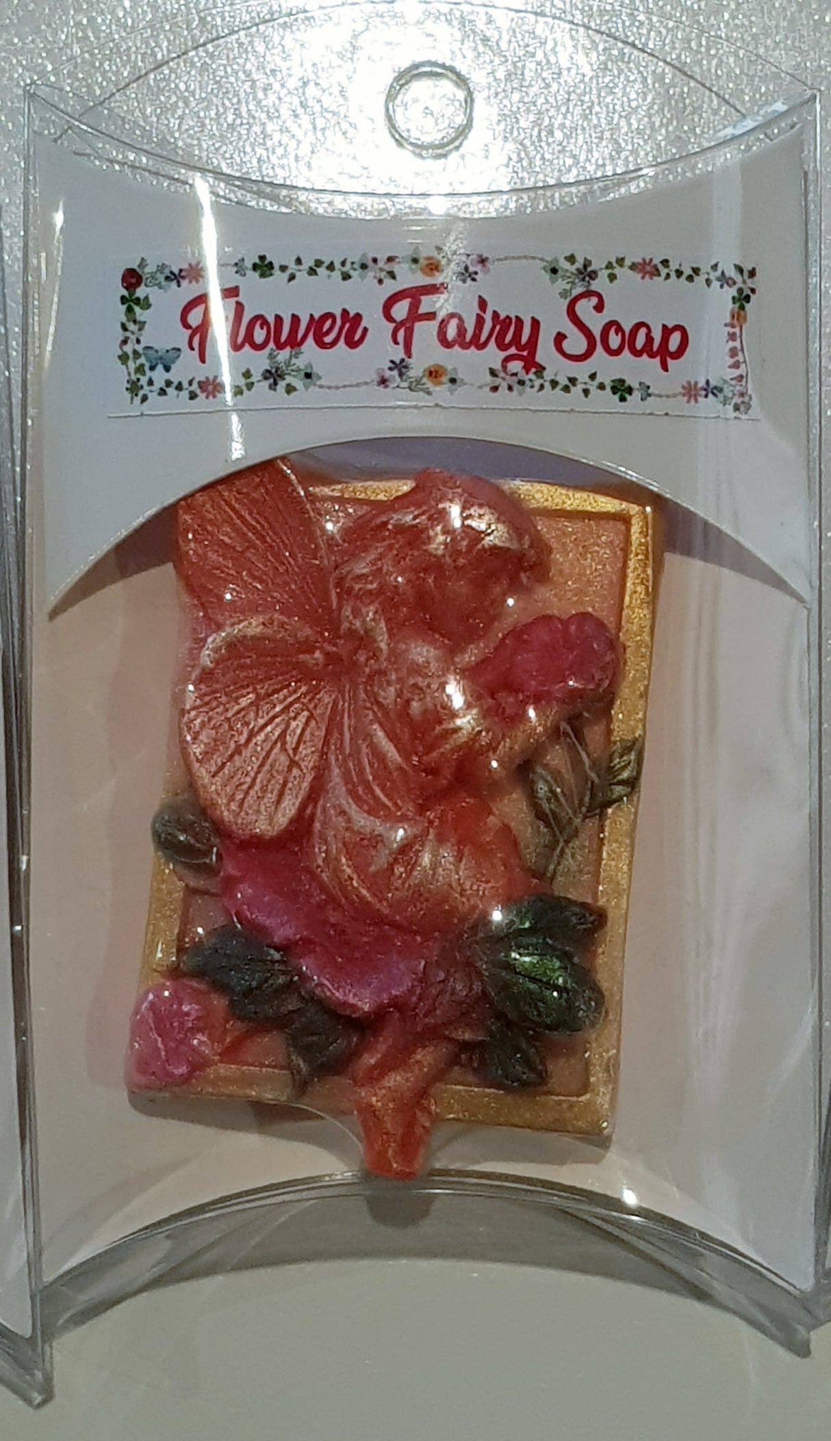 Flower Fairy Soap Bar Artisan Created Cleansing Bar (WS available) Gift Boxed Lemonade Fragrance