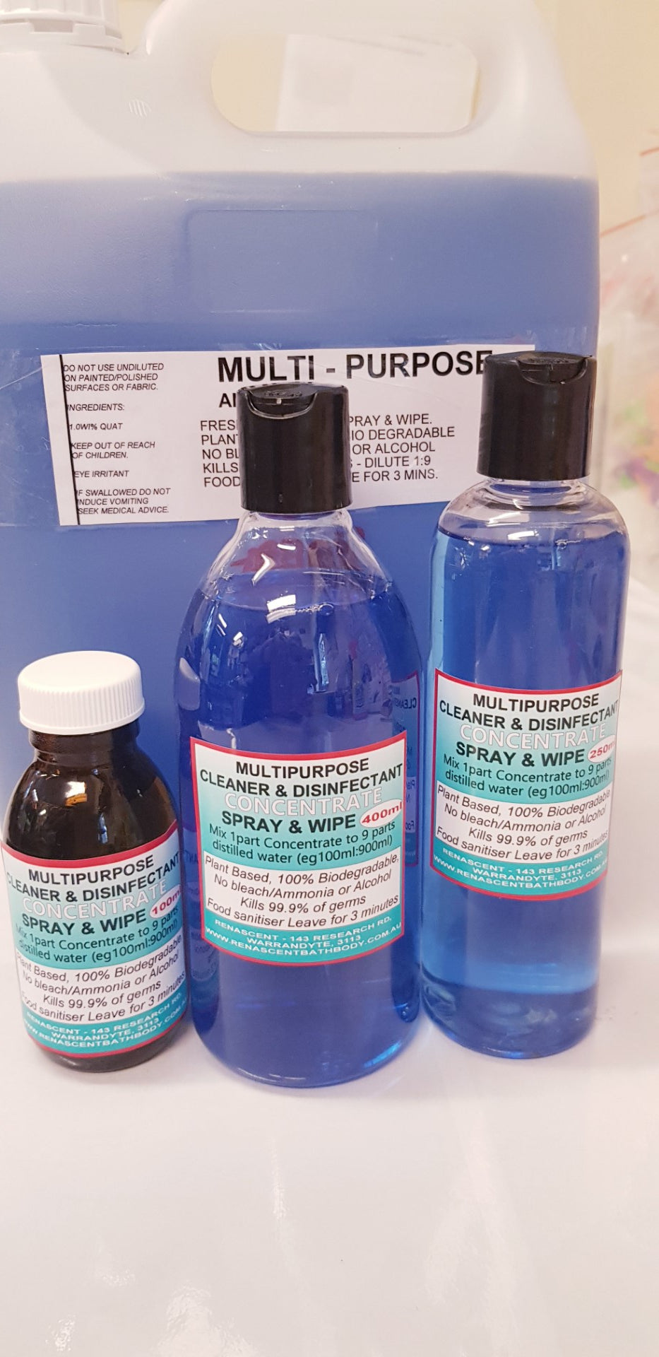 ($100+ Spend) Anti Bac Spray and Wipe Concentrate FREE (1 free item per order please)