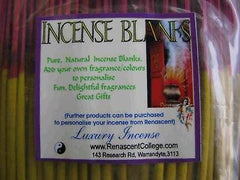 Incense Sticks Natural Unscented Sandalwood