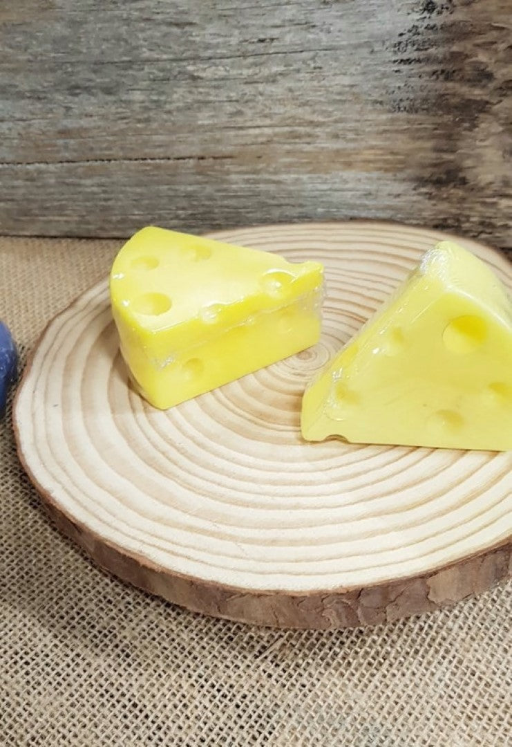 Cheese Soap Bar Realistic Size bar (WS available) Gift Boxed + Stage Fruity fragrance