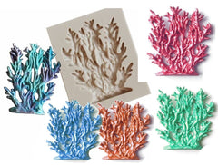 Coral Seaweed Silicone Mould